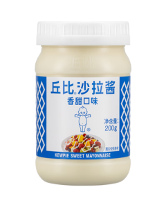 KEWPIE Salad Dressing Sweet Flavor Condiment Sandwich Bread Spread Fruit & Vegetable Salad Dressing 200g*1 Bottle