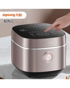 Joyoung Rice Cooker, Space Series 4L Household Capacity for 3-4 People, Non-Stick 0 Coating, Micro-Pressure Low-Sugar Rice, Wind-Cold Water Film Technology, 304 Stainless Steel Inner Pot