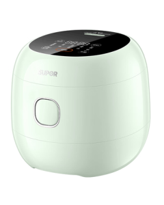 SUPOR Small Rice Cooker 1.6L Ceramic Inner Pot, Mini Electric Rice Cooker for 1-2 People, Dormitory Small Electric Pot, Household Non-Stick Smart Multi-functional Mini Micro-pressure Rice Cooker SF16YC1072
