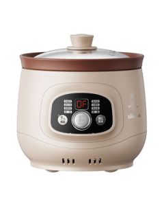 Little Bear Electric Stew Pot, Soup Pot, Casserole Pot, Electric Clay Pot, Purple Clay Pot, Congee Cooker, Porridge Cooking Health Care Tool DDG-D20T5