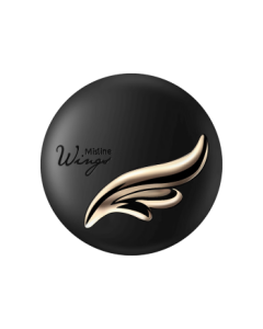 Mistine Lightweight Feather Compact Powder S1 Ivory White, Concealing & Covering, Dual Wet & Dry Use, Imported from Thailand, Mid-Autumn Festival Gift