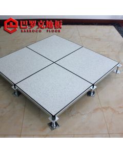 Barroco BLK-DK-100 All-Steel Anti-Static Floor PVC for Data Centers and Schools, Raised 600*600 Custom (Tax and Shipping Included, Unit Price Excludes Supports)