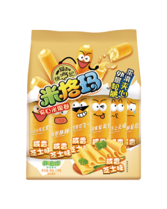 Hsu Fu Chi Mi Ge Ma Rice Snack Roll with Savory Cheese Filling 178g/Bag [Snack Square]