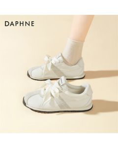 Daphne Women's German Training Shoes New Spring Flat Retro Casual Sneakers 4025101252 Beige 38