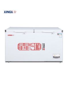XINGXING Commercial Freezer 408L Horizontal Large Freezer, Convertible Refrigeration/Freezing Fresh-Keeping Fridge, -26°C Ice Cream Freezer BD/BC-408GD