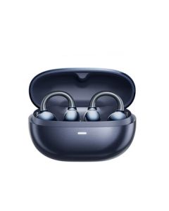 PHILIPS Bluetooth Earbuds, Open-Ear Clip-On Wireless Bone Conduction Sports Headphones for Running with Call Noise Cancellation TAT3469 - Blue