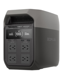 ECOFLOW Portable Power Station [Ultra-Fast 1kWh 1800W High Power] DELTA 3 Quick Charge Outdoor Mobile Power Supply 220V Large Capacity Portable Car Camping Emergency Backup Battery