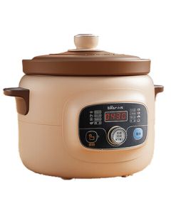 Bear Electric Stew Pot with Purple Sand Inner Pot, Purple Sand Soup Pot, Microcomputer Porridge Cooker, Electric Clay Pot DDG-D40X9