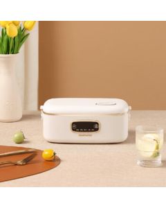 DAEWOO Multi-functional Electric Lunch Box 1L Mini Smart Heating Lunch Box for Home Use