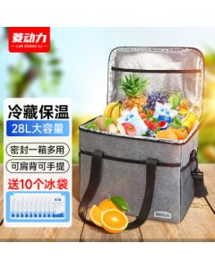 Ling Power Insulated Cooler Bag Lunch Box Ice Pack Cold Storage Bag Breast Milk Storage Transport Bag Medical Cooler Fresh-Keeping Box