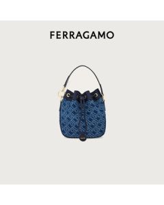 Ferragamo Women's Blue Handbag 0783476 Gift for Girlfriend