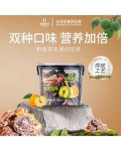 Bestnut Dried Tangerine Peel and Preserved Plum 288g/Tin, Candied Fruit Snack, Dried Fruit, Office Snack
