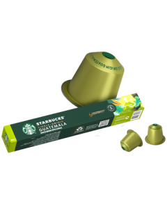 Starbucks Capsule Coffee Guatemala Light Roast Black Coffee 5.2g*10 Capsules Compatible with Nespresso Machines