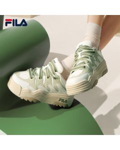 FILA Official Rosetta Women's Sneakers 2025 Lightweight Platform Shoes Retro Casual Shoes