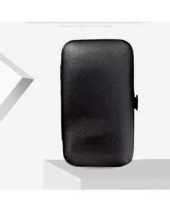 Pure Cube Nail Clipper Set - Household Stainless Steel Black 8-Piece Set, Sharp and Durable