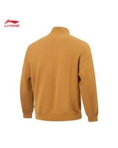 Li Ning BADFIVE Chang'an Youth Men's Warm Loose Pullover Hoodie AWDVH97