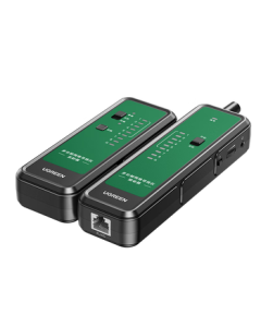 UGREEN Network Cable Tester with POE Support, 60V Voltage Resistance, Multi-functional Ethernet Telephone Wire Tracker and Line Tester Kit, Anti-Interference Switch Finder