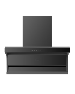 Haier Lazy Person Range Hood - Top & Side Dual Suction, Self-Cleaning, 24 m³/min Airflow, 1000Pa Variable Frequency, Little Black Wing 92Dpro by Ieader