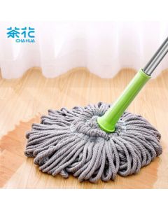 Camellia Mop - One-Swipe Clean Household Mop with Self-Wringing Rotation, No Hand Washing Required, Water-Absorbent Lazy Mop