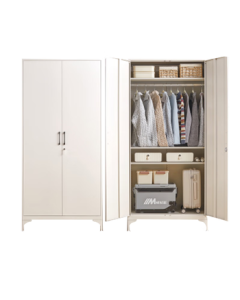 Leshengtu Steel Balcony Storage Cabinet, Wall-Mounted Sunproof Storage Cabinet with High Feet, 2150*900*400, Model LF11