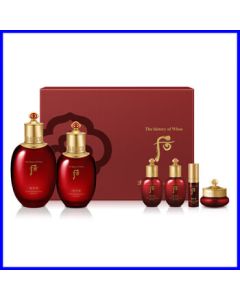 WHOO Jinyulhyang Honghwa Nourishing Anti-Aging 6-Piece Gift Set | Industrial Bank Co-branded