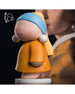 Big Art Museum Big Artist Figurine Birthday Gift National Day Present for Friends Girls Toy Girl with a Pearl Earring