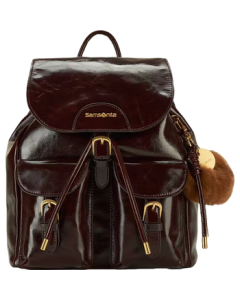 Samsonite Fashion Women's Backpack Commuter Bag Chocolate Brown NY4