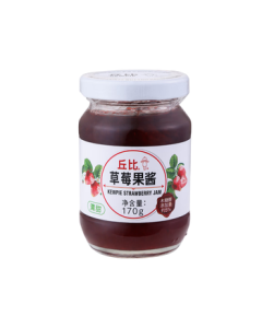 KEWPIE Strawberry Jam - Condiment for Western Desserts, Breakfast Bread Spread, 170g*1 Bottle