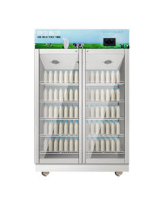 Xilai Sheng Fully Automatic Commercial Yogurt Maker, Yogurt Fermenter, Large Vertical Refrigerated Fermentation Box for Dessert and Fruit Shops, White 700L Upgraded LCD Touch Screen XLS-XF700CW