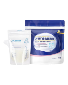 Zichu Spout-Type Breast Milk Storage Bags 120ml*30pcs, Disposable Breast Milk Fresh-Keeping Bags, Milk Storage Bags