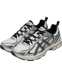 ASICS Men's Comfortable Cushioned Running Shoes GEL-EXALT 2 CN White/Black 40.5