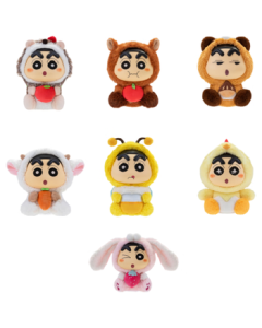 Crayon Shin-chan Mini S Tender Vinyl Plush Blind Box Doll Set - Q Version Cute Collectible Figure, Birthday, Qixi Festival, Valentine's Day Gift