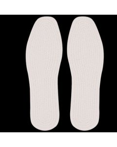 Daiwan Men's Shoe Accessories Soft-Sole Cloth Insoles, White 43