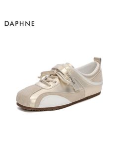 Daphne Women's Training Shoes, Autumn New Casual Sneakers Soft Sole Board Shoes 4025404277 Champagne 38