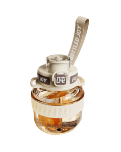 BOTTLED JOY 1.1L Large Capacity Plastic Water Bottle - Sports & Fitness Jug with Wide Belly Design