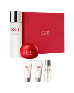 SK-II Facial Treatment Essence 75ml + Cream 50g Skincare Set, SK2 Birthday & Mid-Autumn Festival Gift for Women