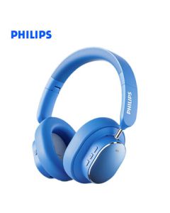 Philips (PHILIPS) TAH5519 Over-Ear Wireless Bluetooth Headphones - Cloud Blue, Active Noise Cancelling, Bluetooth 5.4, Gaming, Deep Bass, Sports Noise Cancelling, SHP9500