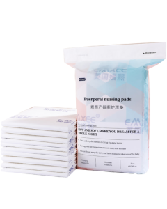 EMXEE Maternity Underpads, Disposable Nursing Pads for Postpartum Care, Waterproof Bed Pads, 12 Pieces, 60*90cm