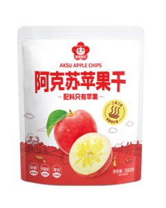 Xue Hai Mei Xiang 0 Additive Thick-Cut Apple Slices 360g, Low-Fat High-Fiber Dried Fruit Snack from Aksu for Kids and Pregnant Women