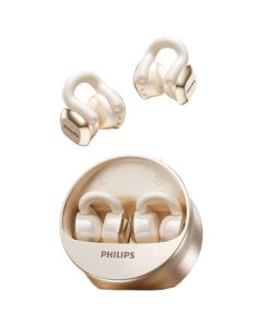 PHILIPS TAQ4220 Bluetooth Earphones, Clip-On True Wireless Open-Ear Bone Conduction Concept, Non-In-Ear Sports Running Call Noise Cancelling (Unit: Piece)