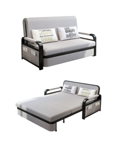 Yimi Love Sofa Bed Foldable Dual-Purpose Multifunctional Sofa Bed [Installation Included] 1m Wide Coconut Fiber Mattress SF-38