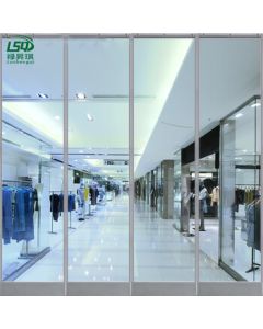 LUSHENGQI Magnetic Transparent PVC Door Curtain, Winter Warmth & Windproof, Air Conditioner Partition, Crystal Soft Door Curtain