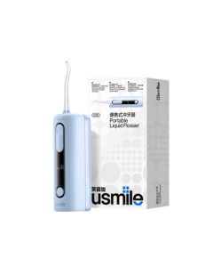 usmile Smile Plus Portable Water Flosser C20 Mirror Lake Blue