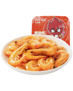 Laughably Spicy Freshwater Shrimp – Guizhou Braised Snack, Ready-to-Eat Delicacy, 130g Leisure Cooked Food, Direct Shipping with Free Delivery