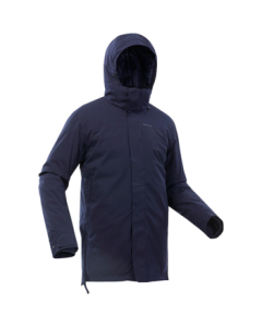 Decathlon Men's Winter Hiking Warm Parka Dark Blue L-5230915