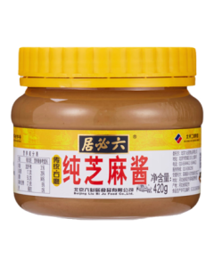 Liubiju Seasoning Sauce Pure Sesame Paste, Cold Noodles Hot Dry Noodles Sauce Hot Pot Dipping Sauce 420g, China Time-honored Brand