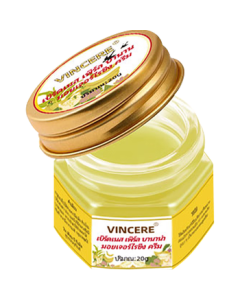 VINCERE Thailand Imported Bird's Nest Pearl Banana Cream for Moisturizing Skin, Hand and Foot Cracking Relief, Non-Greasy Hydration 20g