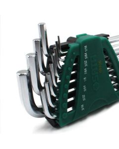 SATA 12-Piece Metric Extended Ball End Hex Key Set SC09106