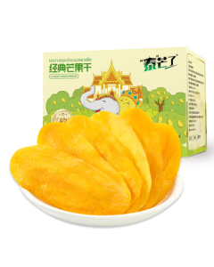 Thai Mango Slices Thick Cut 310g Snack for Kids, Leisure, Craving Relief, Thai Dried Fruit, Perfect for Travel, Camping, and Gifts