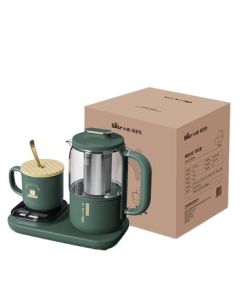 Bear Mini Health Pot Wireless Charging Mini Kettle Tea Pot Warmer Cup Pad Multi-functional Flower Tea 0.8L YSH-D08E1 Bear